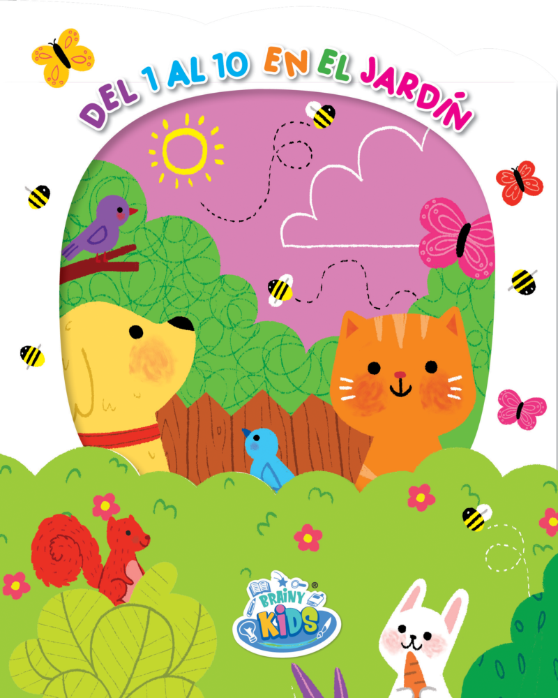 Del 1 al 10 en el jardín