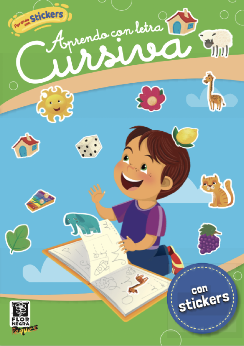Aprendo con letra cursiva